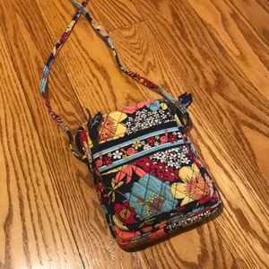 Vera Bradley Happy Snails Mini Hipster Bag